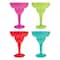 Cinco de Mayo Fiesta Color Plastic Margarita Glasses, 20ct.